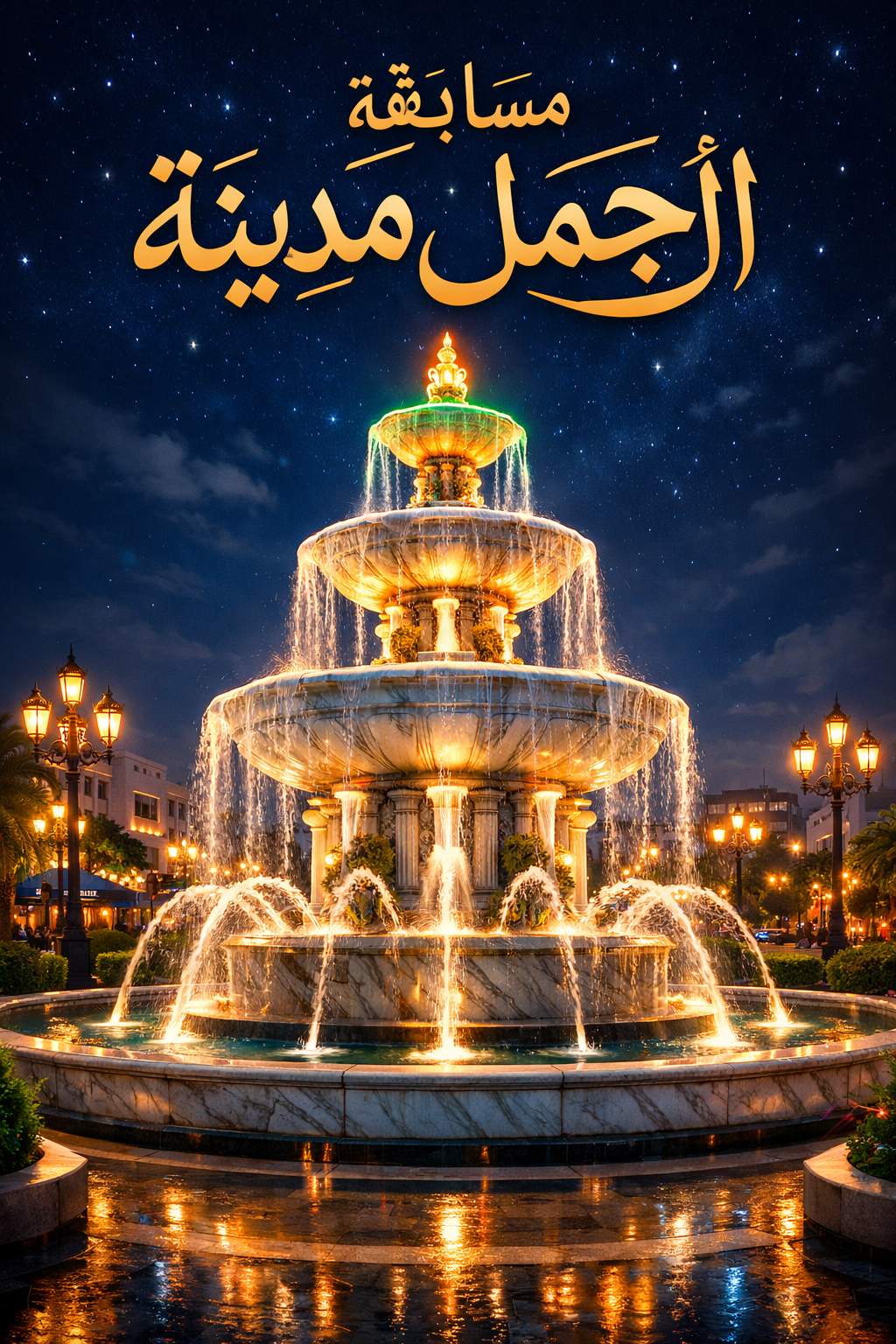 تخيل ان دي نافورة ميدان المحطة